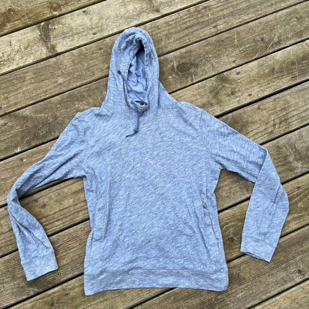 ** Vince hooded sweatshirt Blue lined Kangaroo pocket Medium